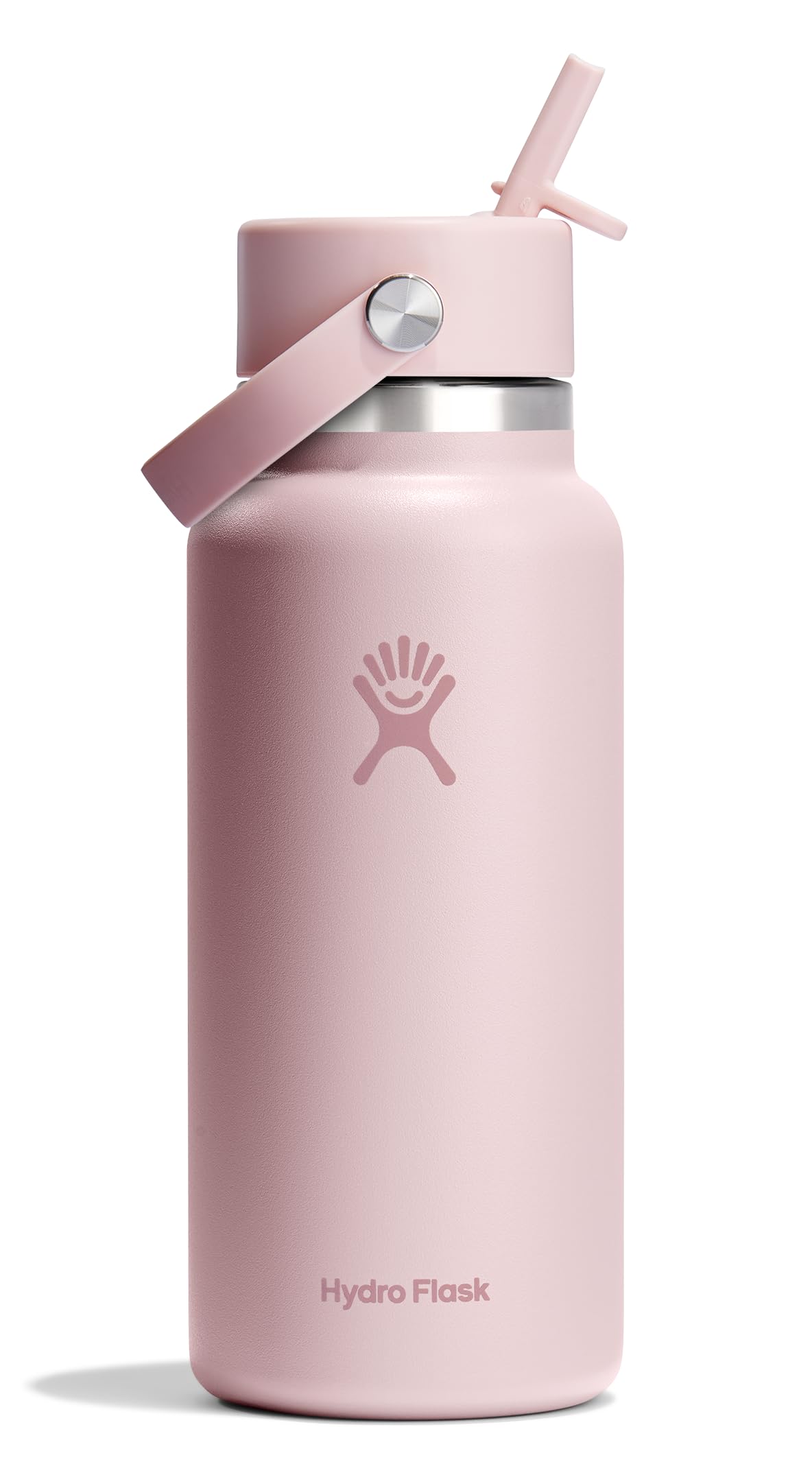 Hydro Flask 32 Oz Stainless Steel Wide Mouth Water Bottle with Leakproof Flex Straw Cap, Trillium 🍁 All In One Marketplace Canada