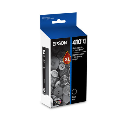Epson 410XL Genuine High-Capacity Black Ink Cartridge T410XL020