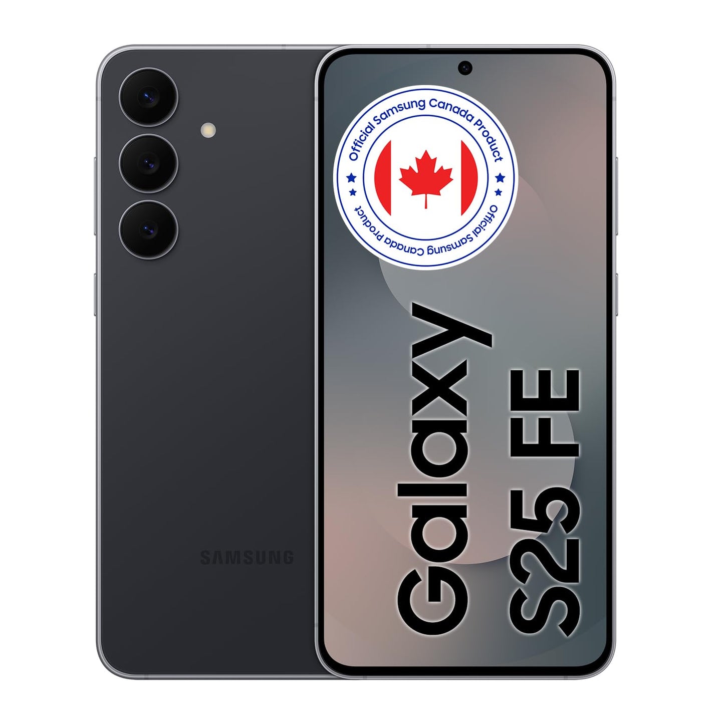Samsung Galaxy S25 FE (CAD Version & Warranty) - Jet Black, 128GB, Galaxy AI, 6.7" AMOLED 2X Display, 50MP - Financing Available Samsung