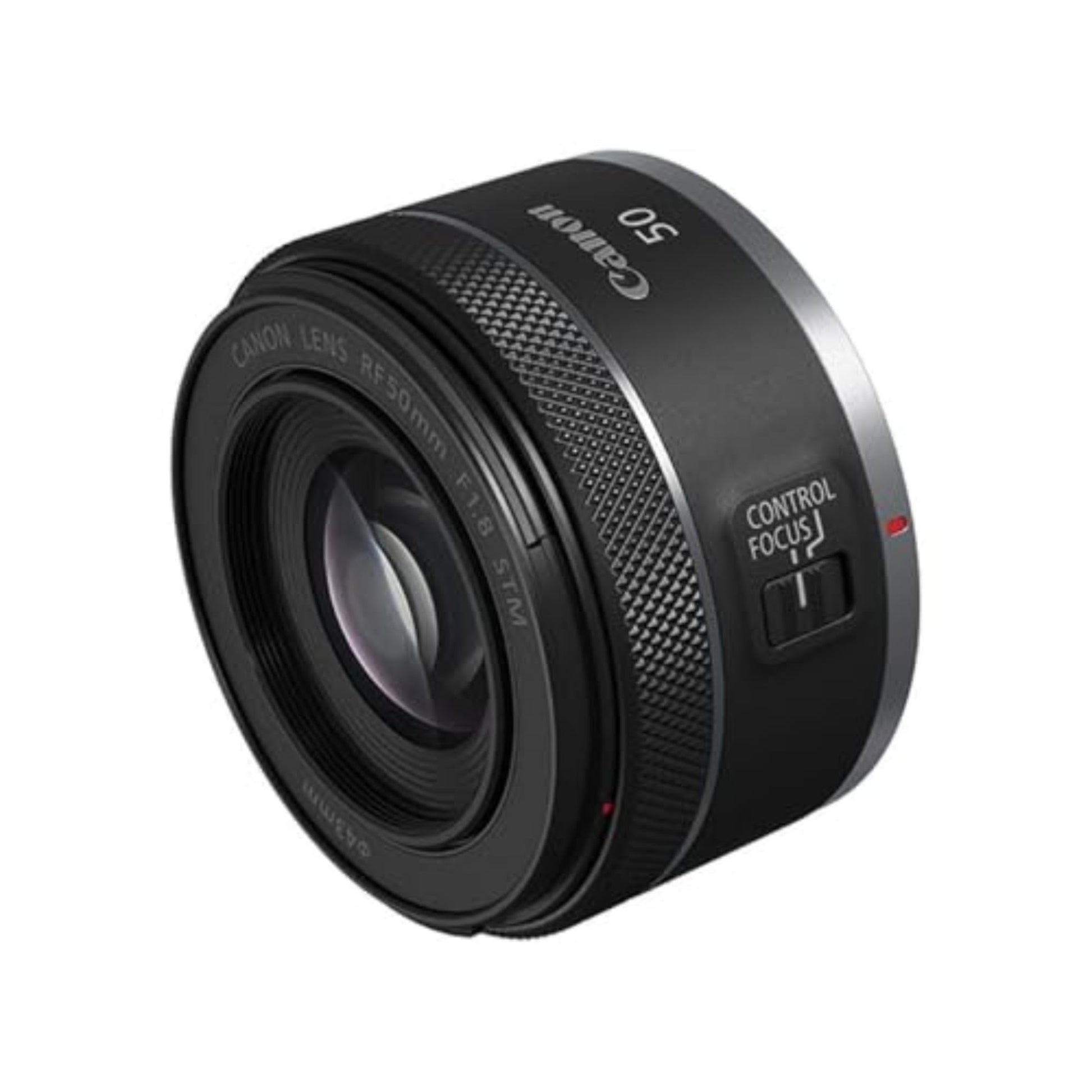 Canon RF50mm F1.8 STM Prime Lens for Canon RF Mount Mirrorless Cameras, Compact 50mm Fixed Focal Length Lens with Large F1.8 Aperture for Portrait, Low-Light & Everyday Photography, Black Canon