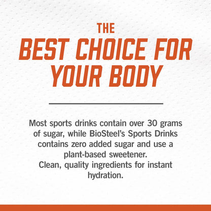 BioSteel Electrolyte Sports Drink, Iced Tea Lemonade, 12-Pack, Zero Sugar