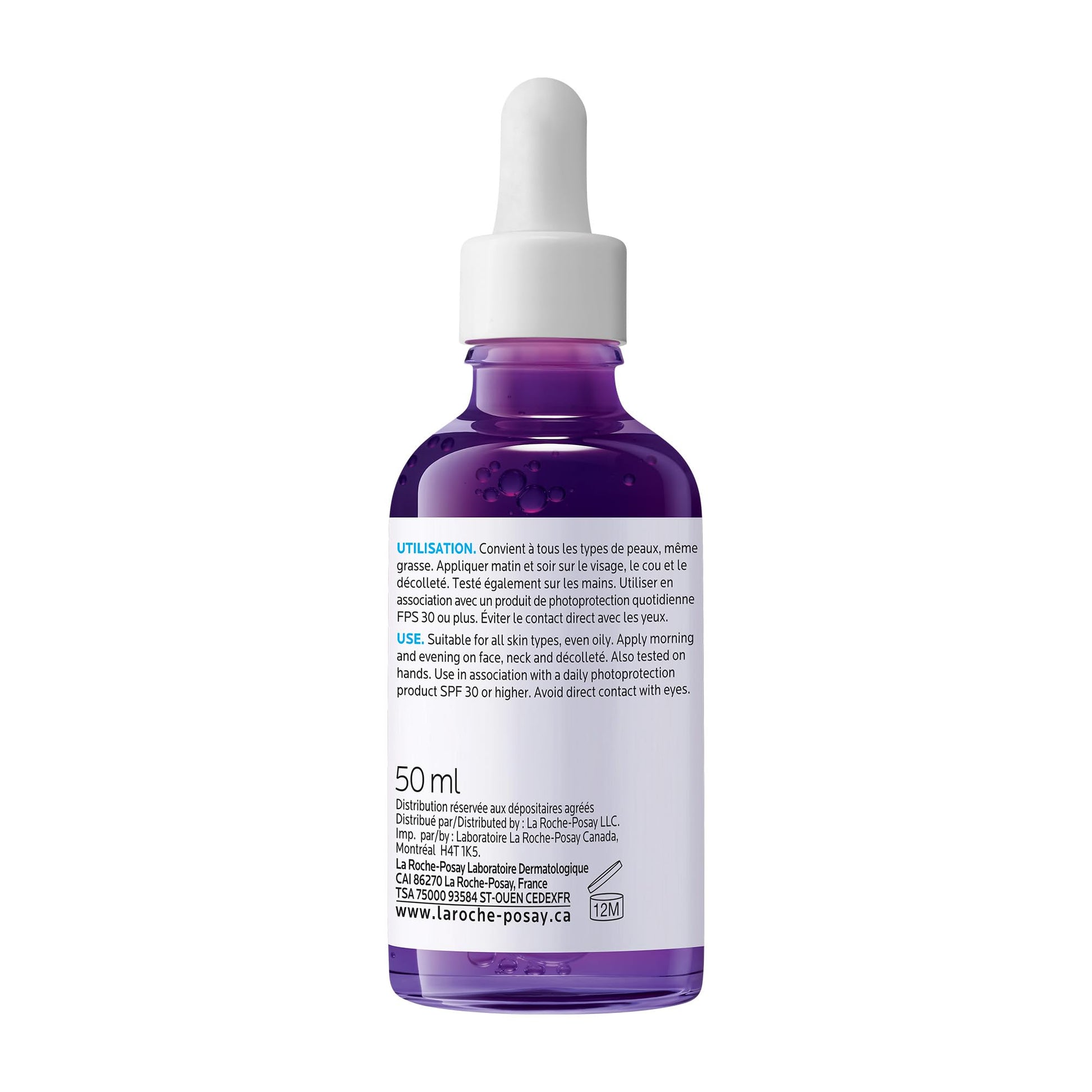 La Roche-Posay Mela B3 Face Serum Powered by Melasyl & Niacinamide, Visibly Improve Appearance of Skin Tone & Texture. Developed for All Skin Tones, Safe for Sensitive Skin, 50mL La Roche-Posay