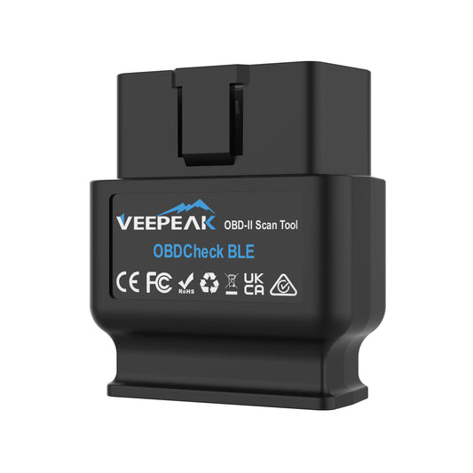 VEEPEAK OBDCheck BLE Bluetooth OBD2 Scanner Car OBD II Diagnostic Scan Tool Check Engine Code Reader for iOS and Android