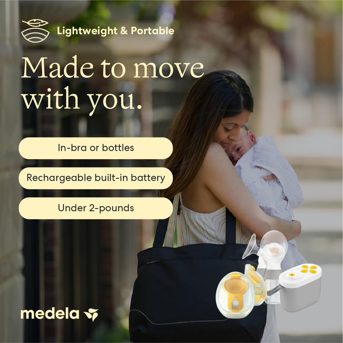 Medela NEW Pump In Style Pro+ Pump Your Way Breast Pump Bundle, Wearable and Traditional Pumping, Clinically Proven Hospital-efficiency, Double Electric Pump
