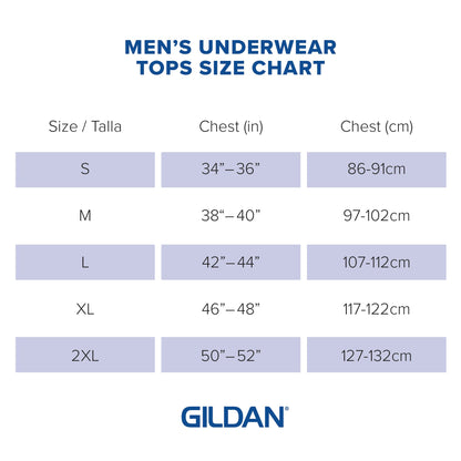 Gildan Men's A-Shirts Tanks Multipack, Grey/Black (5 Pack), XX-Large 🍁 All In One Marketplace Canada
