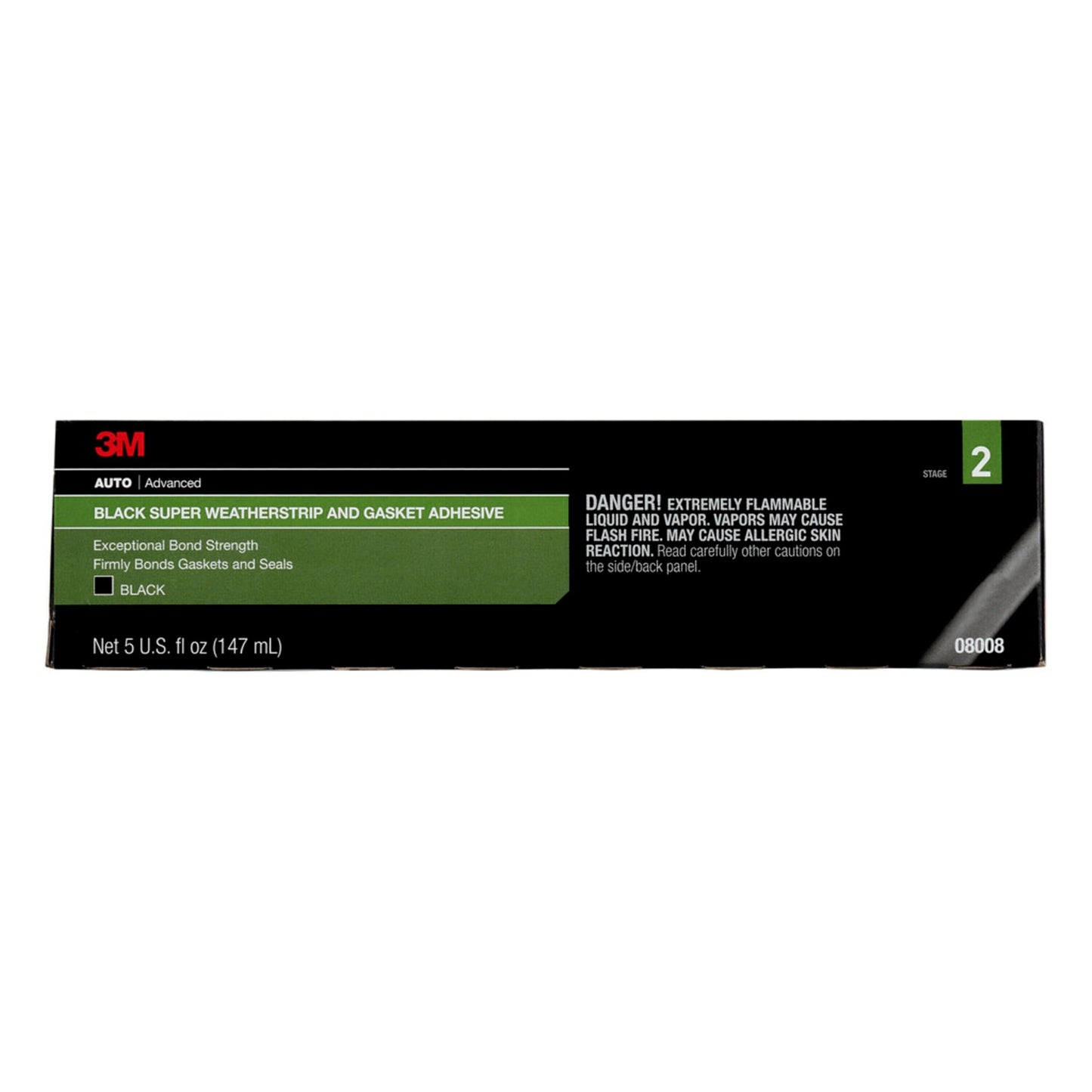 3M Super Weatherstrip and Gasket Adhesive, 5 fl oz., Forms Flexible, Waterproof Bond That Resists Vibration, Resists Oils, Solvents, Detergents and Temperature Changes For Permanent Repairs (08008) 🍁 All In One Marketplace Canada