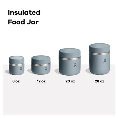 Hydro Flask Food Jar – Insulated Stainless Steel, Snack Travel Container for Hot Food & Soup 12 Oz Supernova Purple