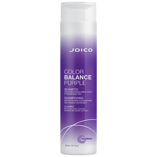 Joico Color Balance Purple Shampoo or Conditioner for Blonde Hair, Protection for Colour Treated Hair, Moisturizes and Shields Damaged Hair, with Keratin and Green Tea Extract - Available at All In One Marketplace Canada