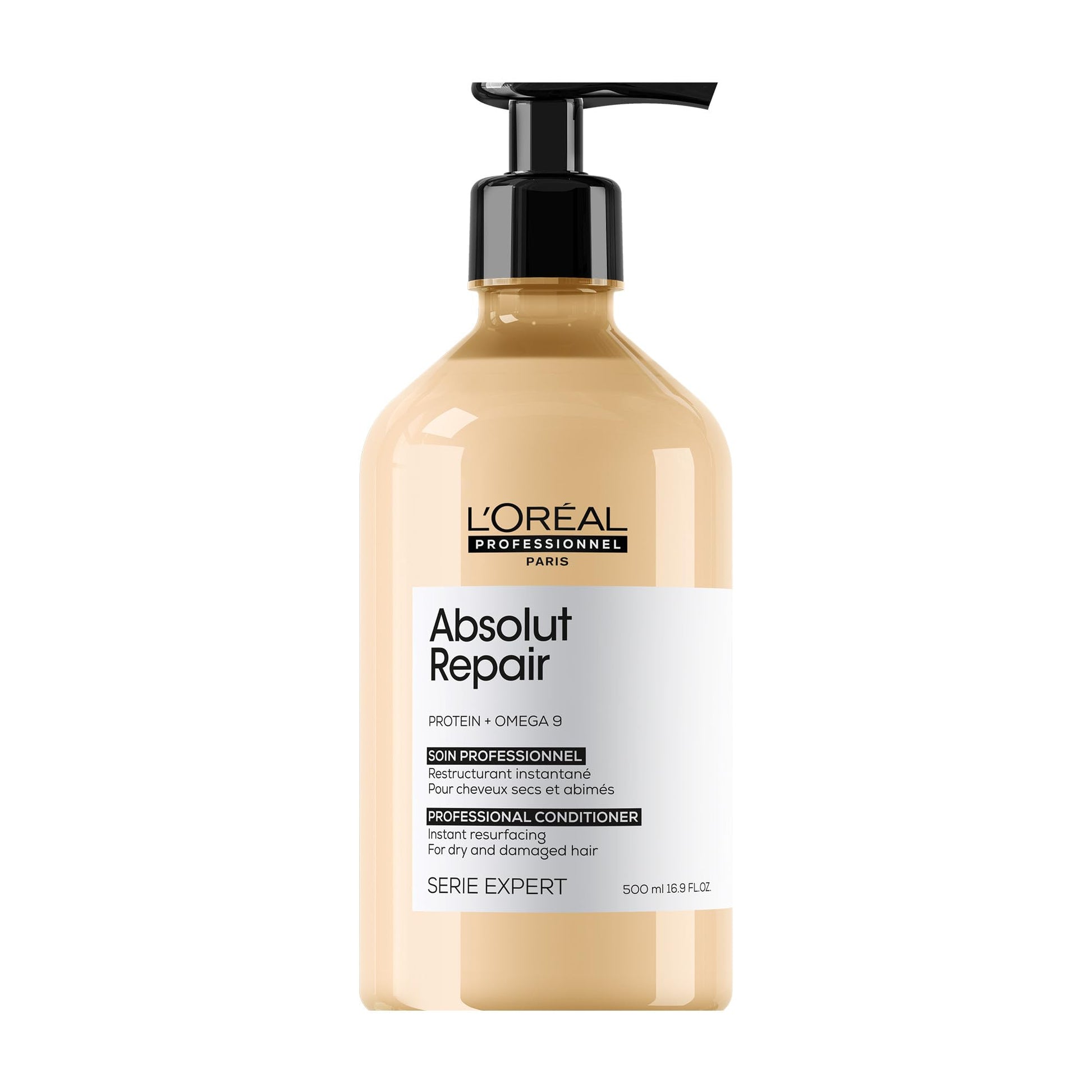 L'Oreal Professionnel Absolut Repair Conditioner, Resurfacing Conditioner for Dry & Damaged Hair, With Protein & Omega 9 - Available at All In One Marketplace Canada