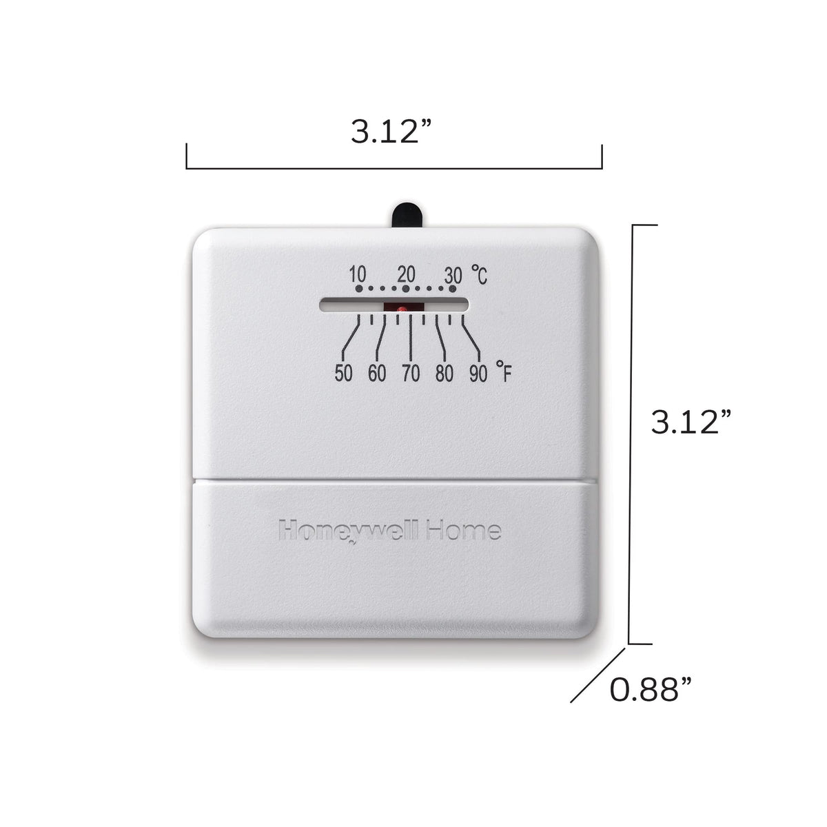 Honeywell Consumer CT33A1009/E1 Honeywell Economy Non-Programmable Heat Thermostat