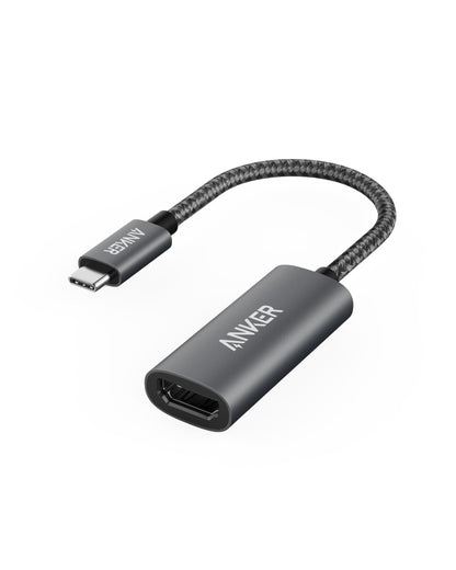 Anker USB C to HDMI Adapter (4K@60Hz), 310 USB-C Adapter (4K HDMI), for MacBook Pro, MacBook Air, iPad Pro, Pixelbook, XPS, Galaxy, and More(Compatible with Thunderbolt 3 Ports)