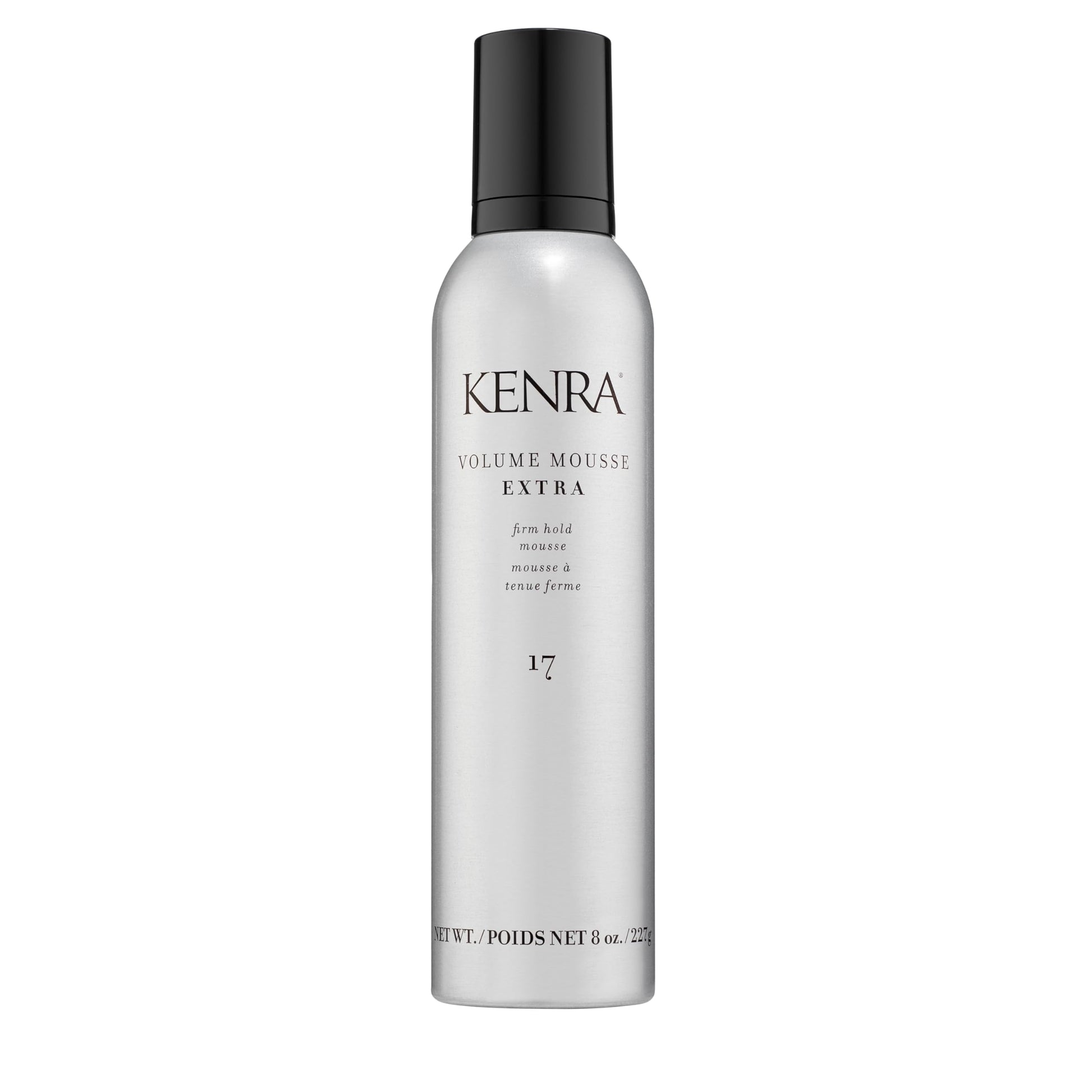 Kenra Volume Mousse Extra 17 | Volumizing Mousse with Firm Hold | Heat Protectant up to 428°F | Frizz Control & Fullness for All Hair Types | 227 mL - Available at All In One Marketplace Canada