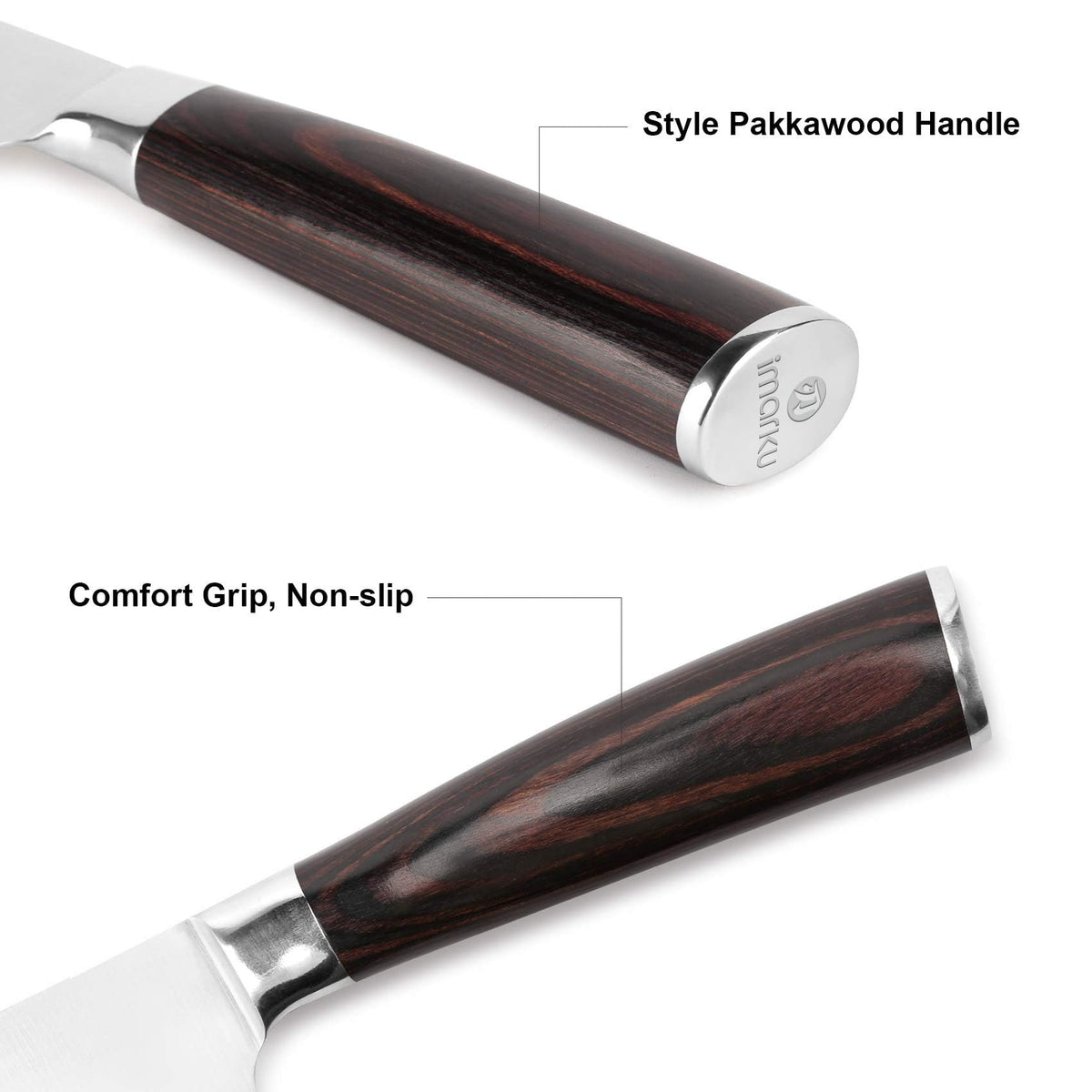 imarku Bread Knife, Japanese High Carbon Stainless Steel Professional Grade Breads Slicing Knife, 10-Inch Serrated Edge Cake Knife, Bread Cutter for Homemade Crusty Sourdough,Best Gifts 🍁 All In One Marketplace Canada