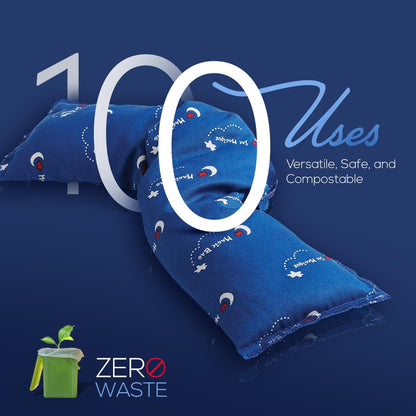 The Original Magic Bag Extended Compress, Hot/Cold Therapy for Stomach Pain Relief, Cordless Hot Cold Compress, 50 x 14 cm (19.7" X 5.5") - Available at All In One Marketplace Canada