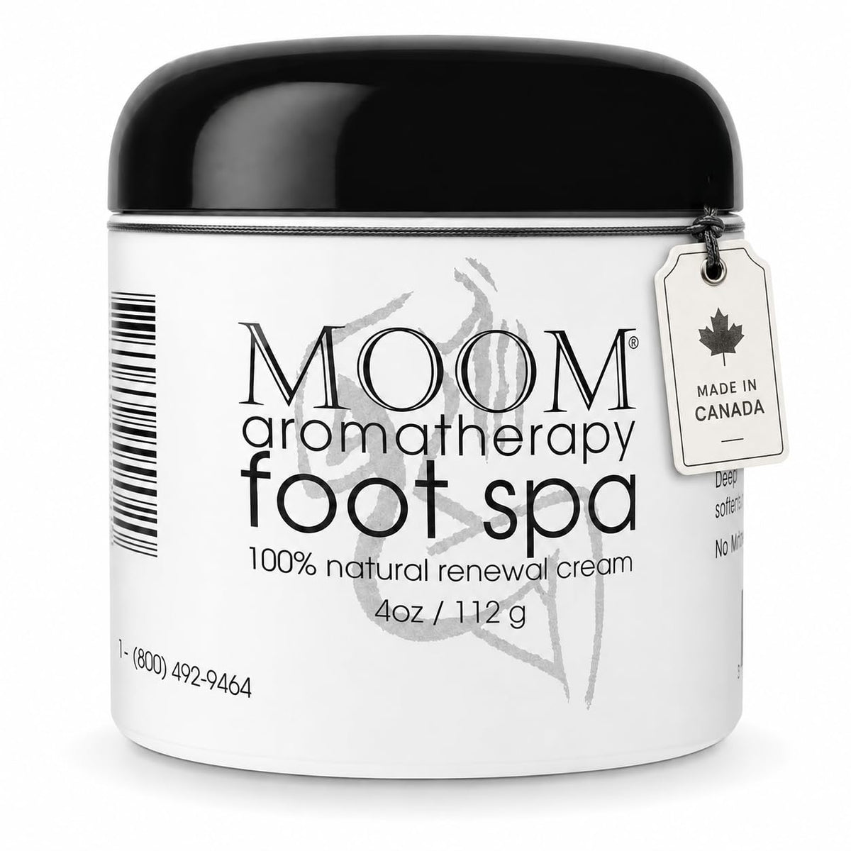 MOOM Foot Spa Cream & Lotion, Cracked Heels Aromatherapy Moisturizer - 4 oz 🍁 All In One Marketplace Canada