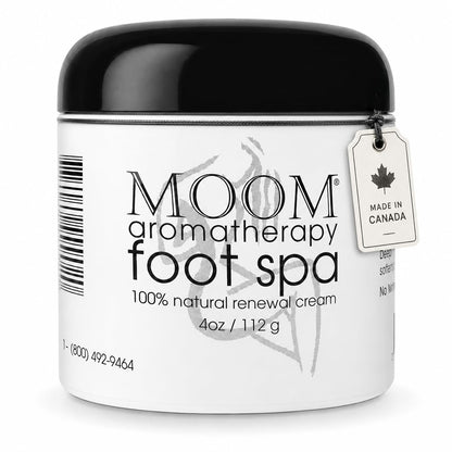 MOOM Foot Spa Cream & Lotion, Cracked Heels Aromatherapy Moisturizer - 4 oz 🍁 All In One Marketplace Canada