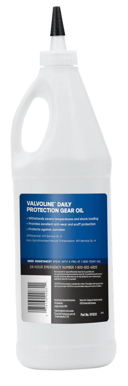 Valvoline Daily Protection 80W-90 Gear Oil 1 QT 🍁 All In One Marketplace Canada Valvoline