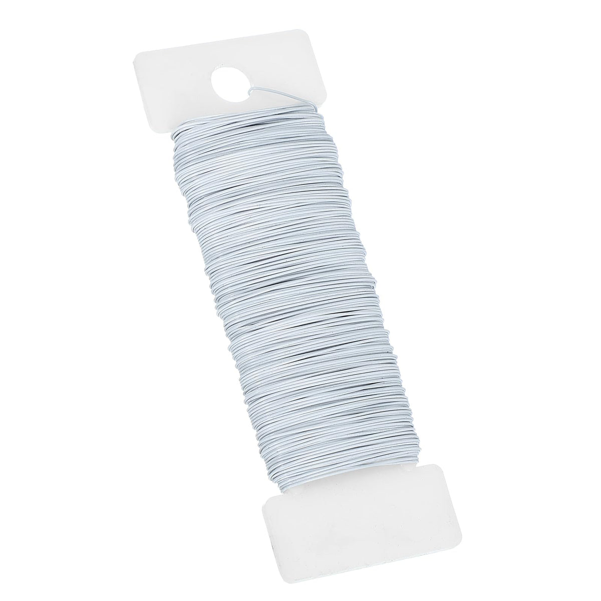PATIKIL 24 Gauge Floral Flexible Paddle Wire, 38 Yard (115 Feet) Florist Wreath Wire for DIY Crafts Christmas Garland Flower Arrangement, White 🍁 All In One Marketplace Canada