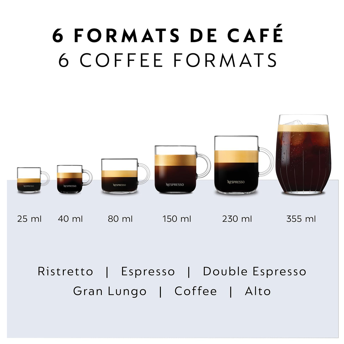 Nespresso Vertuo Pop+ Pod Coffee & Espresso Machine White