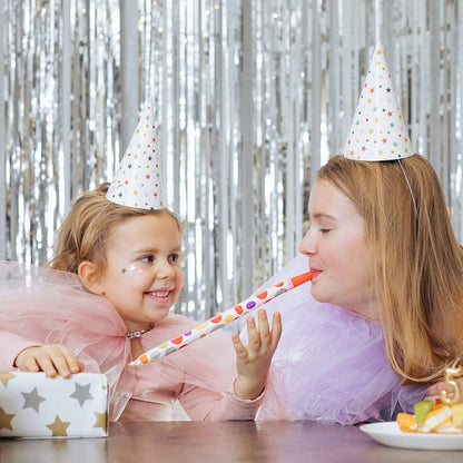 10 Pack Foil Curtain Backdrop Silver Metallic Tinsel Foil Fringe Curtains Photo Booth Props for Birthday Wedding Engagement Baby Shower Bachelorette Christmas Holiday Celebration Party Decorations 🍁 All In One Marketplace Canada