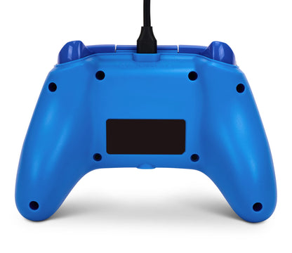 PowerA Wired Controller for Xbox Series X|S - Blue, gamepad, video game/gaming controller, works with Xbox One, Officially Licensed