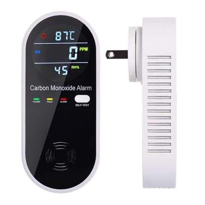 3-in-1 Carbon Monoxide Detector, Carbon Monoxide Detector Plug in Wall with Temperature & Humidity Display, CO Alarm Monitor with Color LCD Display, Accurate & Easy to Install - Available at All In One Marketplace Canada
