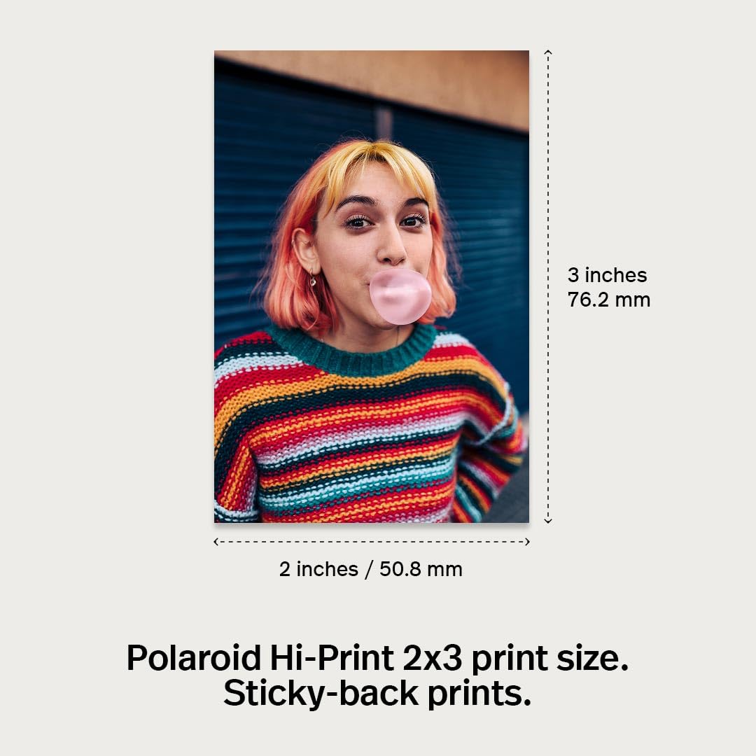 Polaroid Hi-Print Paper - 2x3 Photo Paper Cardridge - 60 Photos (6356) 🍁 All In One Marketplace Canada