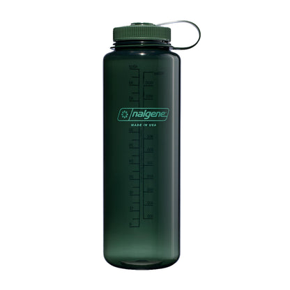 Nalgene 48 oz Wide Mouth Silo Water Bottle | BPA-Free, Durable & Leak Proof, Large & Lightweight for Hiking, Gym & Sports, Jade Nalgene
