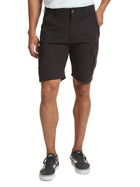 Wrangler Authentics Short cargo classique extensible pour homme, sergé noir, 42 🍁 All In One Marketplace Canada