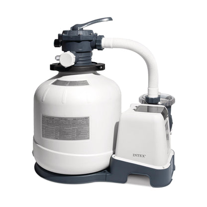 INTEX Krystal Clear 3,000 GPH Sand Filter Pump for Above Ground Pools