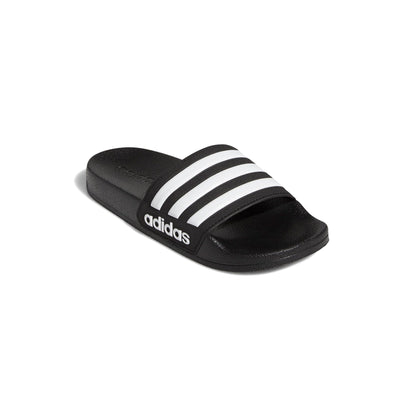 adidas Unisex Kids Adilette Shower, Core Black/White/Core Black, 4/Big Kid 🍁 All In One Marketplace Canada