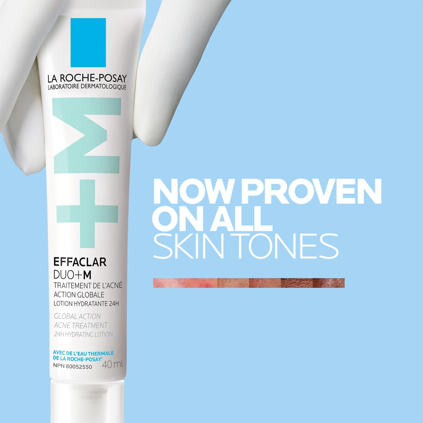 La Roche Posay Acne Face Cream with Salicylic Acid & Niacinamide, Effaclar Duo+M Face Moisturizer for Oily, Acne-Prone Skin. Helps Clear Pimples, Remove Blackheads & Prevent Breakouts, 40ML - Available at All In One Marketplace Canada