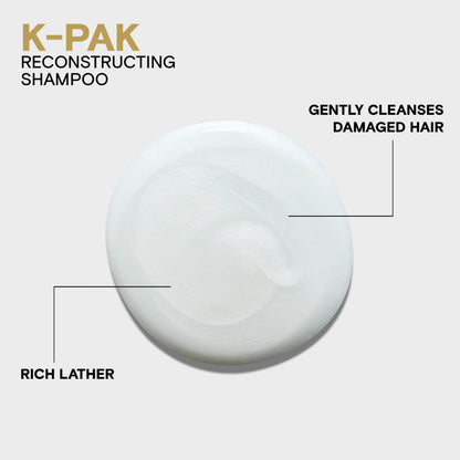 Joico K-PAK Reconstructing Shampoo or Conditioner – Repairs & Detangles Damaged Hair, Keratin & Primrose Oil, Sulfate-Free Joico