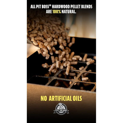 Pit Boss 100% All-Natural Hardwood Apple Blend BBQ Grilling Pellets, 20 Pound Bag Brown Pit Boss