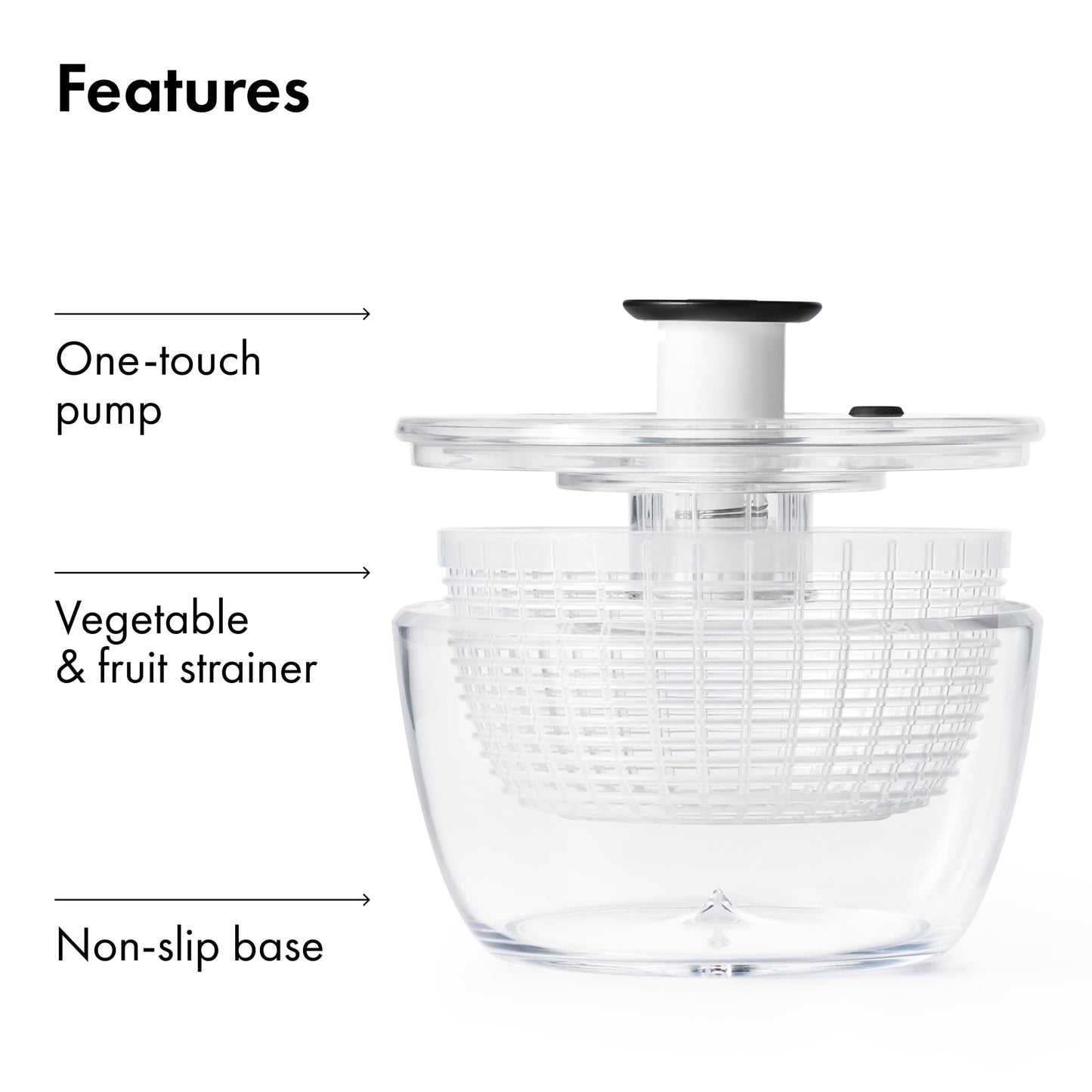 OXO Good Grips Good Grips Little Salad & Herb Spinner 🍁 All In One Marketplace Canada OXO