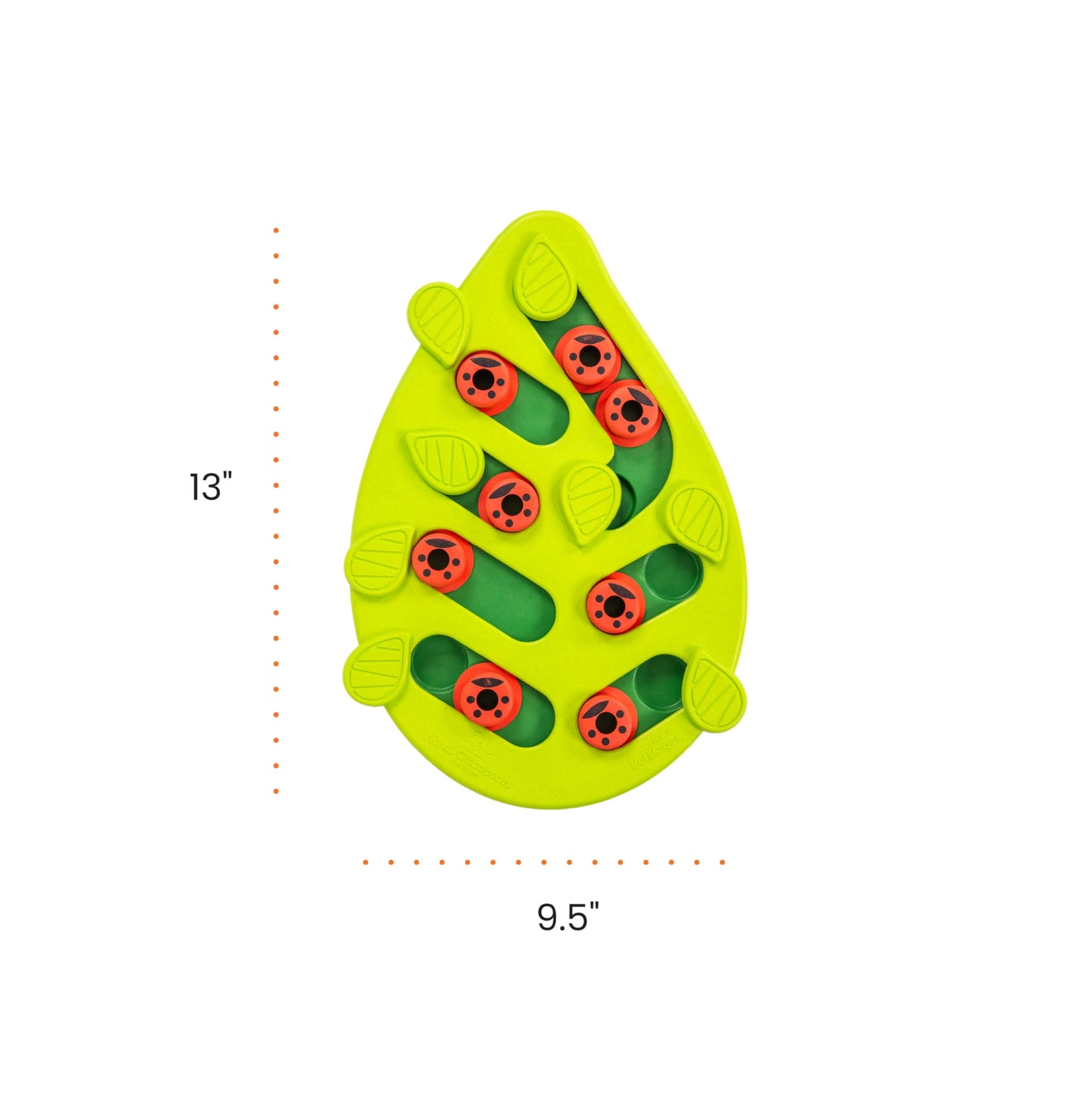 Catstages Buggin' Out Puzzle & Play, Interactive Treat Puzzle Cat Toy, Green - Available at All In One Marketplace Canada