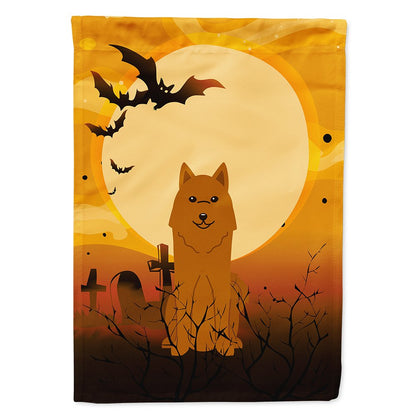 Caroline's Treasures BB4288CHF Halloween Karelian Bear Dog Canvas House Size Flag, Large, Multicolor
