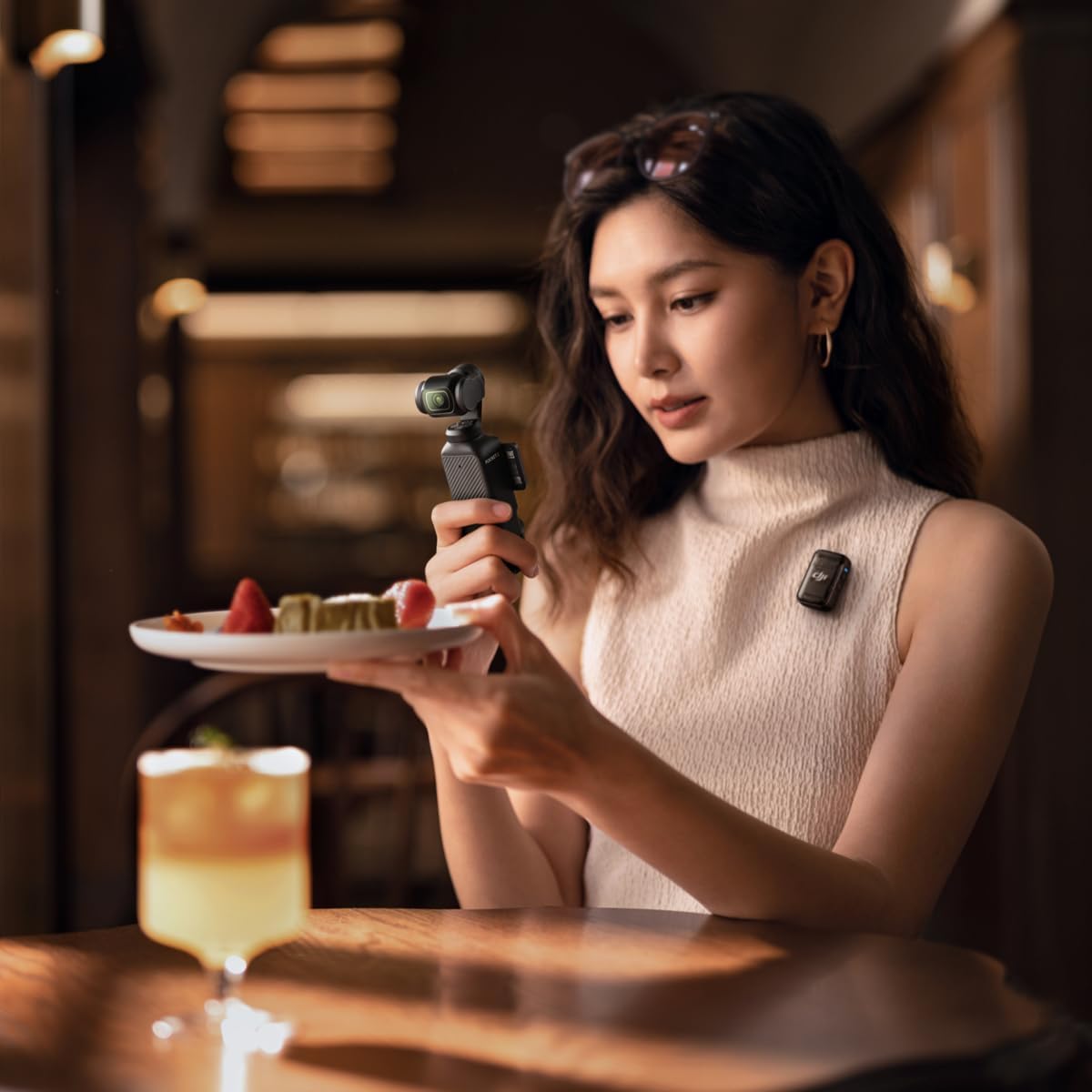 DJI Osmo Pocket 3 Creator Combo, Vlogging Cameras with 1'' CMOS, 4K/120fps Vlog Camera, 3-Axis Stabilization, Face/Object Tracking, Mic Included for Clear Sound, Digital Vlogging Camera for YouTube - Available at All In One Marketplace Canada