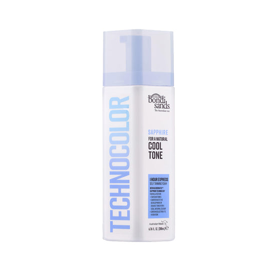 BONDI SANDS TECHNOCOLOR 1 HOUR EXPRESS SELF TANNING FOAM SAPPHIRE 200mL (CANADA) - Available at All In One Marketplace Canada
