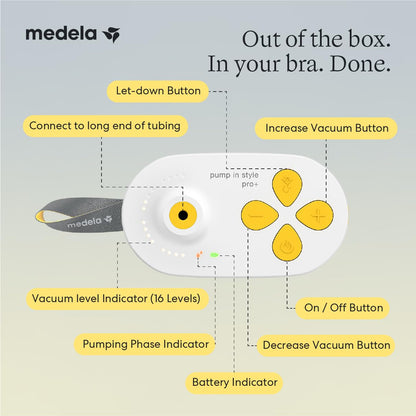 New Medela Pump In Style Pro+ Hands-free Breast Pump, Rechargeable, Wearable, Hospital Grade Breastpump 🍁 All In One Marketplace Canada