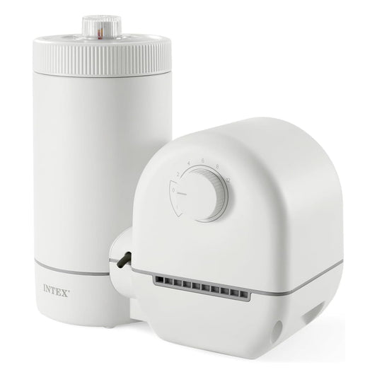 INTEX C1500 Krystal Clear Cartridge Filter Pump for Above Ground Pools: 1500 GPH Pump Flow Rate – Improved Circulation and Filtration – Easy Installation – Improved Water Clarity – Easy-to-Clean 🍁 All In One Marketplace Canada Intex