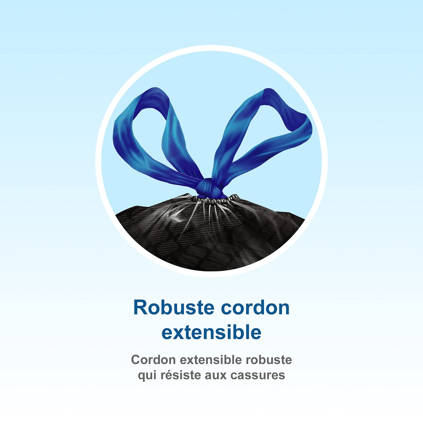 Hefty™ Garbage Bags, Value Pack Large 90 Litres Black, Drawstring, 80 Bags, Fits simplehuman code X