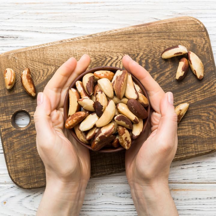 Yupik Organic Brazil Nuts – 1 kg Raw Shelled Nuts, Gluten-Free, Vegan & Kosher