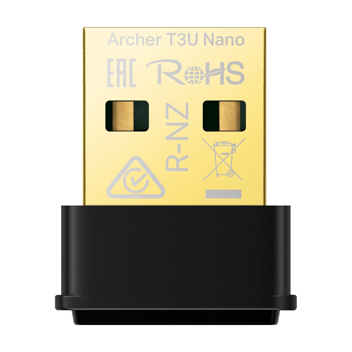 TP-Link Nano USB WiFi Adapter for PC(Archer T3U Nano)-AC1300 2.4G/5G Dual Band Wireless Network Adapter for Desktop PC, Mini Travel Size, Supports Windows 11,10, 8.1, 8, 7 / Mac OS X 10.15 or Earlier
