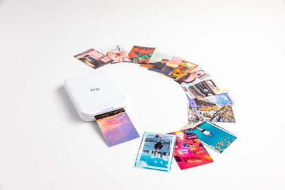 Canon Ivy 2 Mini Photo Printer (Mini Blue), Bluetooth Portable Smartphone Printer for iOS & Android, Bundle with 10 Zink Sticky-Back Photo Prints, LED Light Bar, Protective Case & USB Cable 🍁 All In One Marketplace Canada