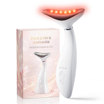 3 in 1 Neck and Face Massager Tool, Red Light Therapy for Face, Portable Facial Massager for Mother Day Gifts, Anniversary Gift for Couple, Valentines Day Gifts for Her, Birthday Gifts for Women - Available at All In One Marketplace Canada