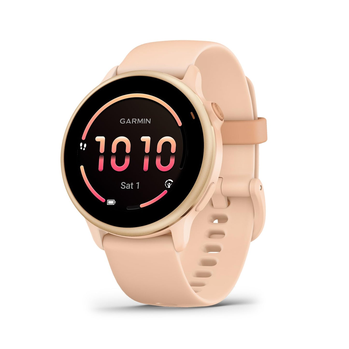 Garmin vívoactive® 6, Health and Fitness GPS Smartwatch, AMOLED Display, Up to 11 Days of Battery, Metallic Pink Dawn with Pink Dawn Band 🍁 All In One Marketplace Canada