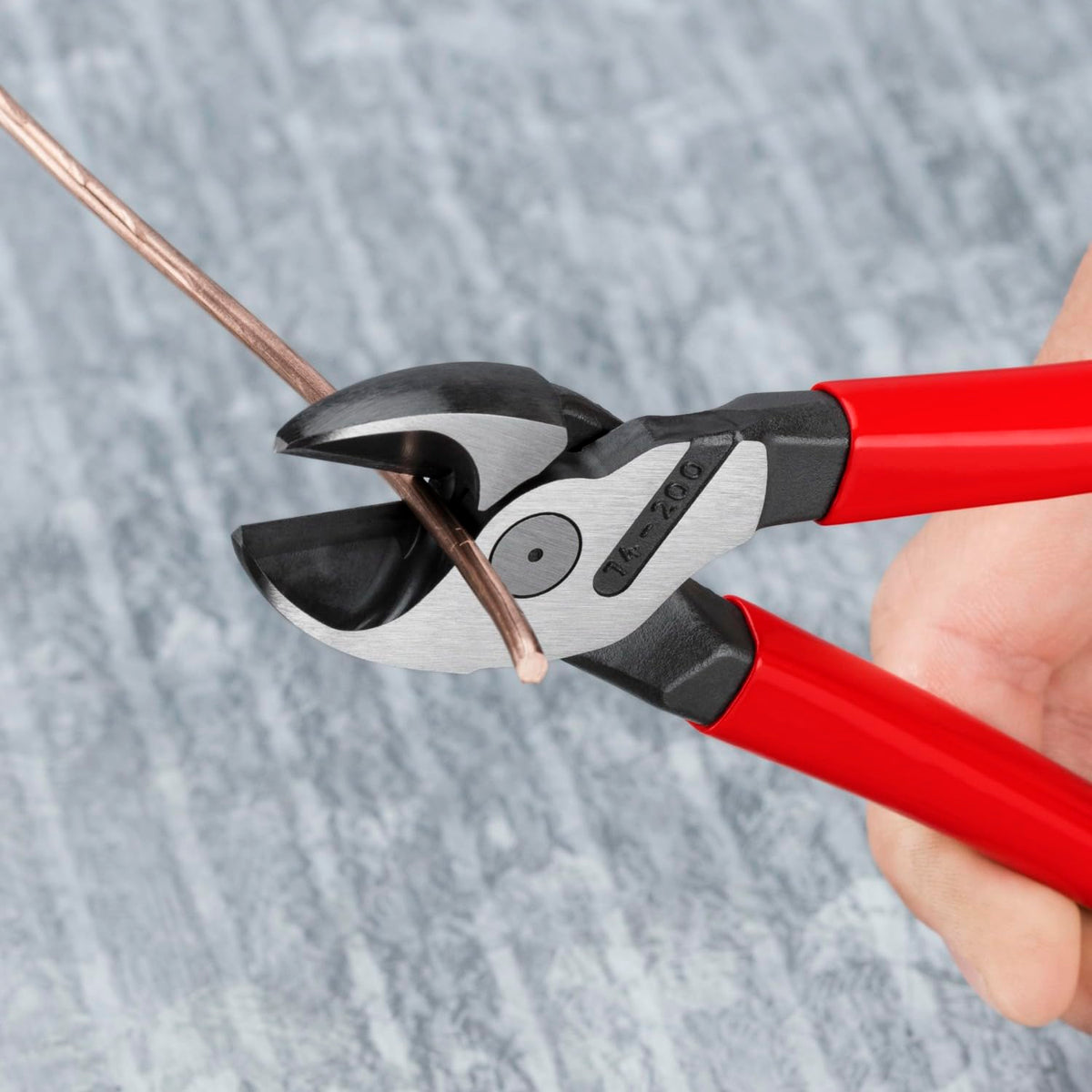 Knipex 7401200SBA 8-Inch High Leverage Diagonal Cutters