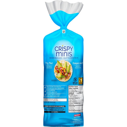 Crispy Minis Gluten-Free Original Large Rice Cakes, 127 g (Pack of 12)