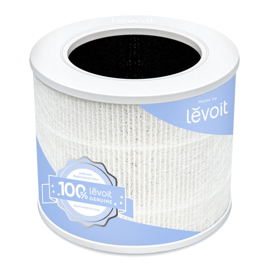 Levoit Core Mini-P Air Purifier Filter, Genuine Core Mini-RF Replacement Filter, High-Efficiency Activated Carbon Filter for Removal of Smoke, Odor, Allergens, Pollen, 1 Pack